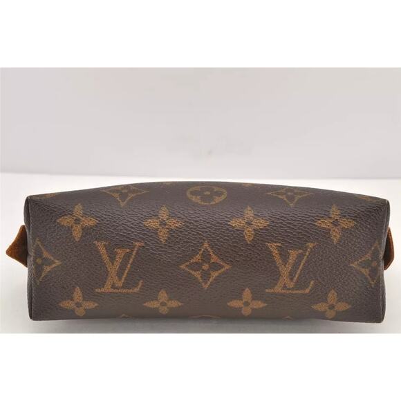 Louis Vuitton Cosmetic Pouch Brown Canvas Monogram CA0041 - Picture 8 of 14